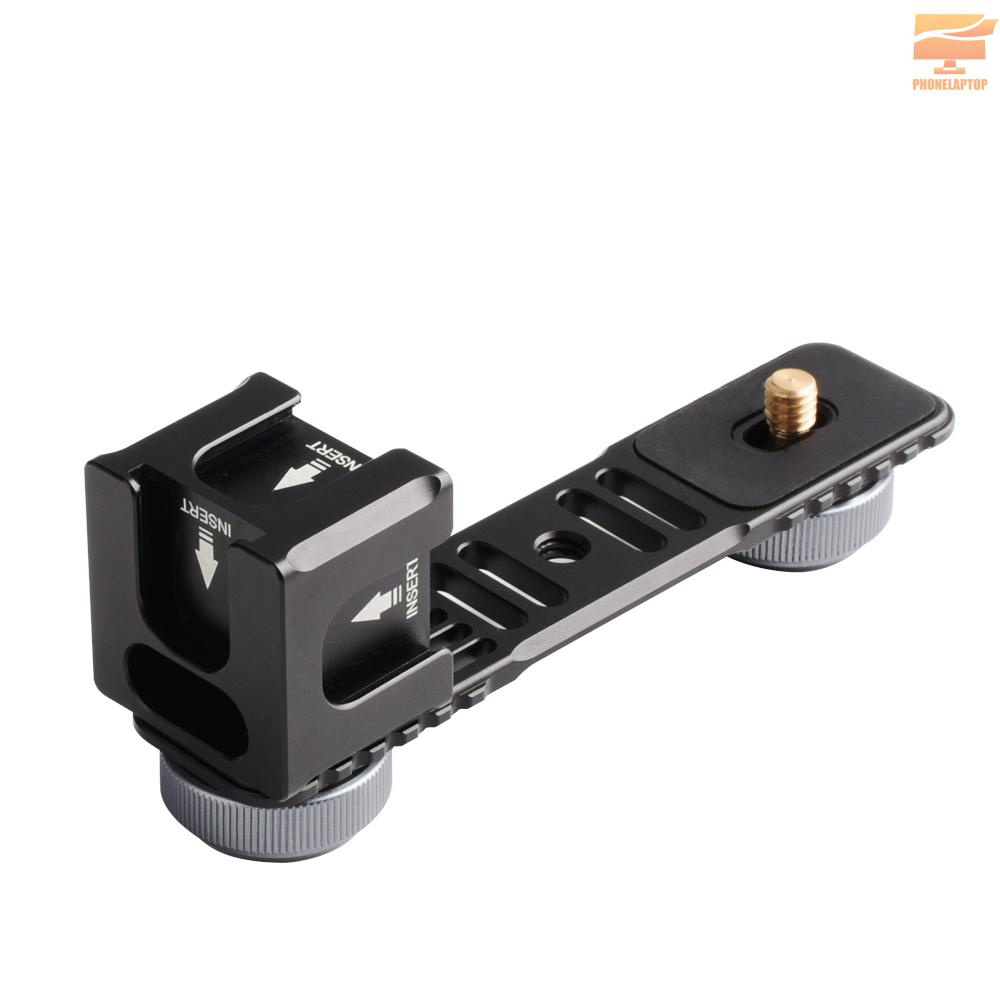 Thanh Ổn Định Bằng Hợp Kim Nhôm Với 4 Ngàm 5/8 cm Cho Đèn Led Zhiyun Smooth Series Feiyutech Vimble 2 Dji Osmo Mobile 2