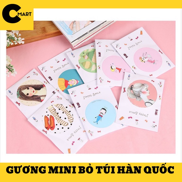GƯƠNG MINI BỎ TÚI HÀN QUỐC [CMART.COM.VN]