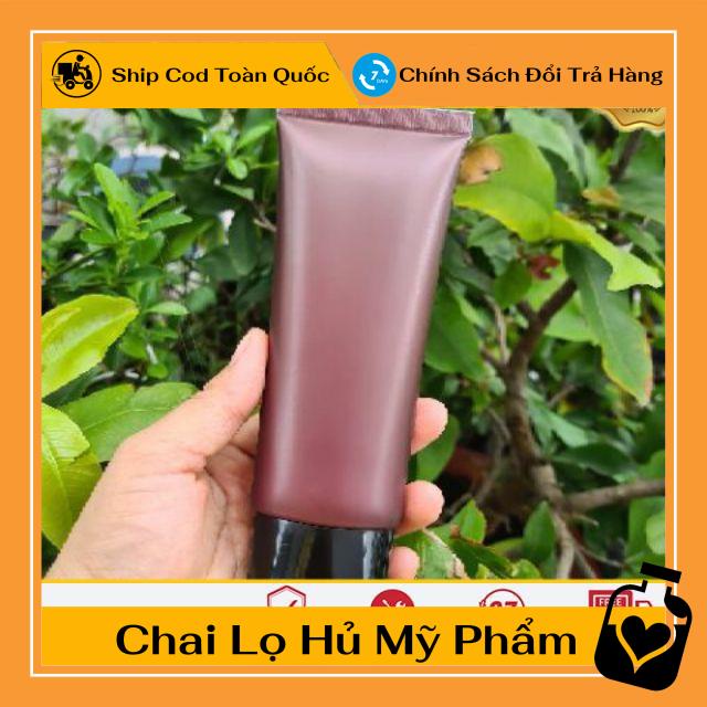 Tuýp Chiết Mỹ Phẩm ❤ TOP GIÁ RẺ ❤ Tuýp nhựa nâu 100ml nắp bật chiết mỹ phẩm , phụ kiện du lịch