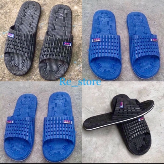 DÉP NHỰA PVC NAM NỮ 3 SAO  ĐI TRONG NHÀ/ NHÀ TẮM/ ĐI MƯA D035