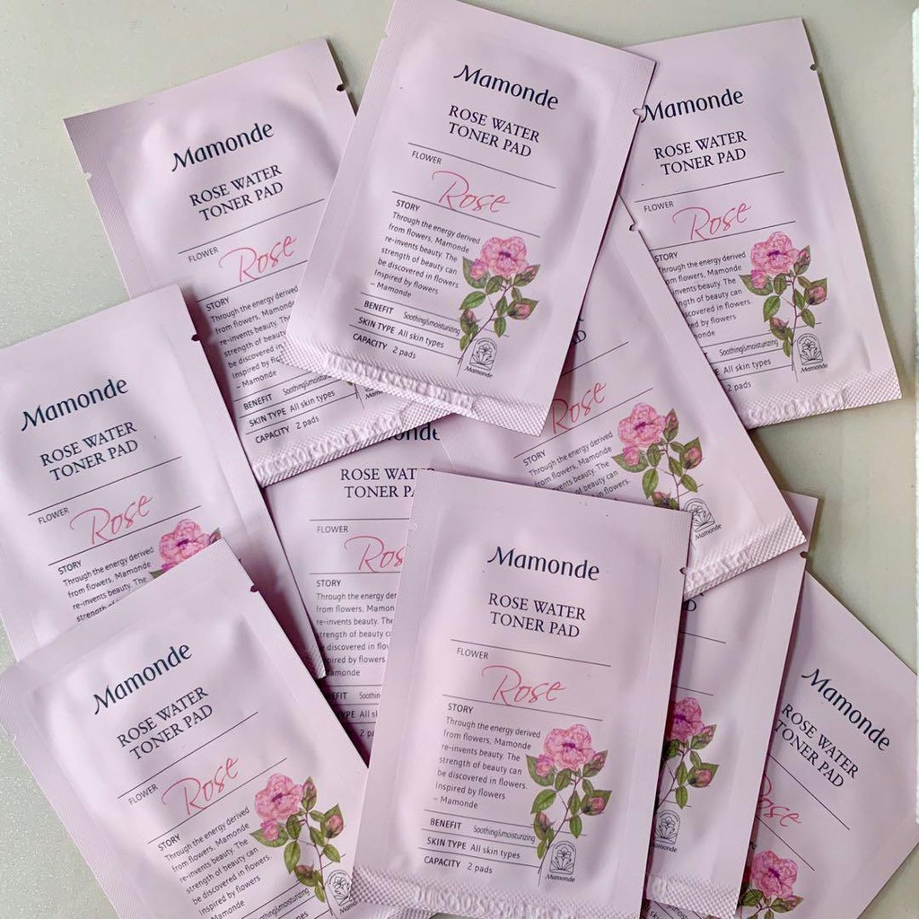 [SAMPLE] Nước hoa hồng dạng miếng Mamonde Rose Water Toner Pad | BigBuy360 - bigbuy360.vn