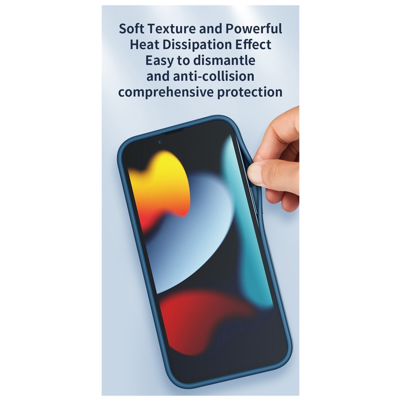 Ốp Điện Thoại Rock Graphene Tản Nhiệt Thấp Cho iPhone 14 Pro Max 14 14 Plus