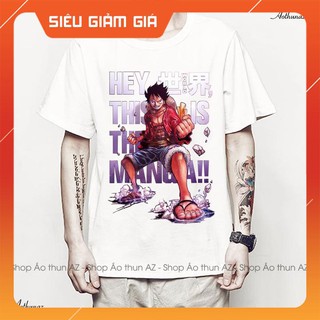 [GIẢM GIÁ] Áo thun One Piece Luffy Gear 4 cực ngầu - Áo Manga Anime giá rẻ