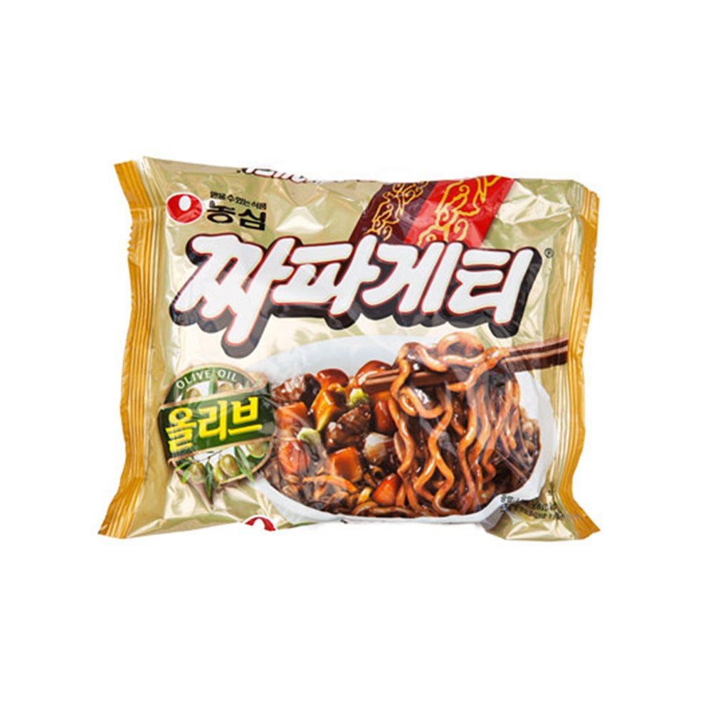 Nongshim Mì Japageti Oliu 140g - Nhập Khẩu Hàn Quốc
