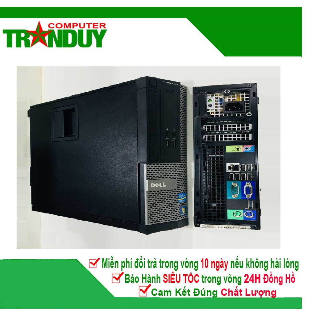 [linh kiện] Barabone Dell 790 USFF shocket 1155 mini nhỏ như quyển sách( Sơn Renew fullbox) [máy tính] aidien2017