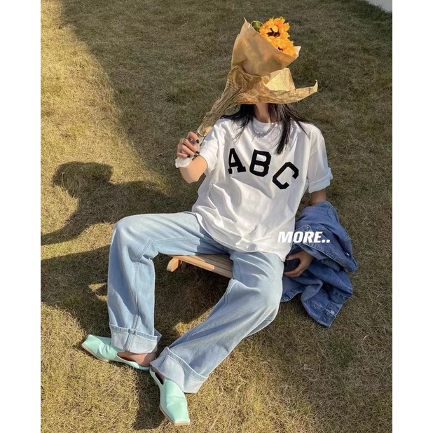Áo Phông ABC, Áo Phông Unisex Nam Nữ Hot Trend 𝘽𝙮.𝘾𝙖𝙢𝙘𝙖𝙢