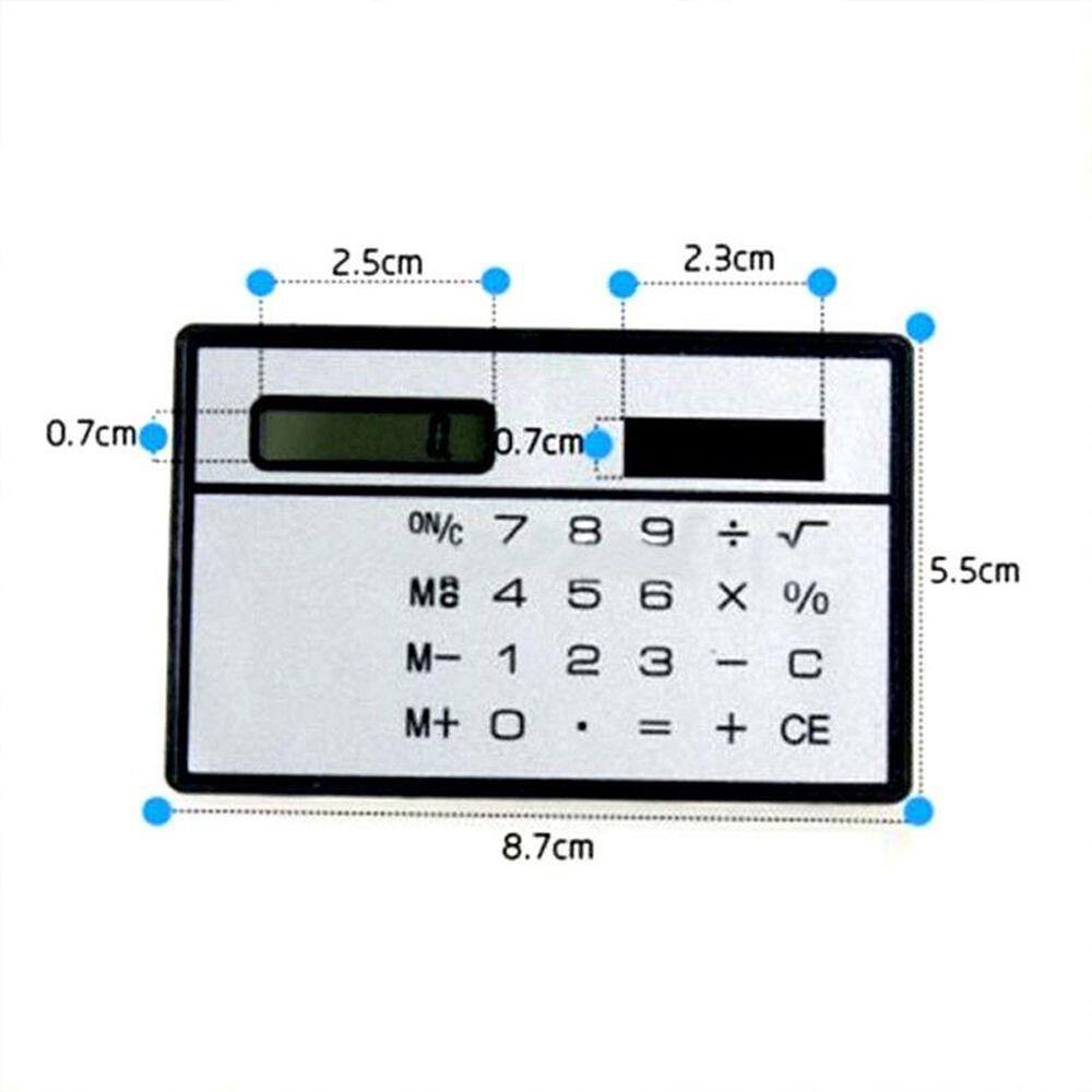 Máy Tính Năng Lượng Mặt Trời Cầm Tay Mini Kỹ Thuật Số Chuyên Dụng
