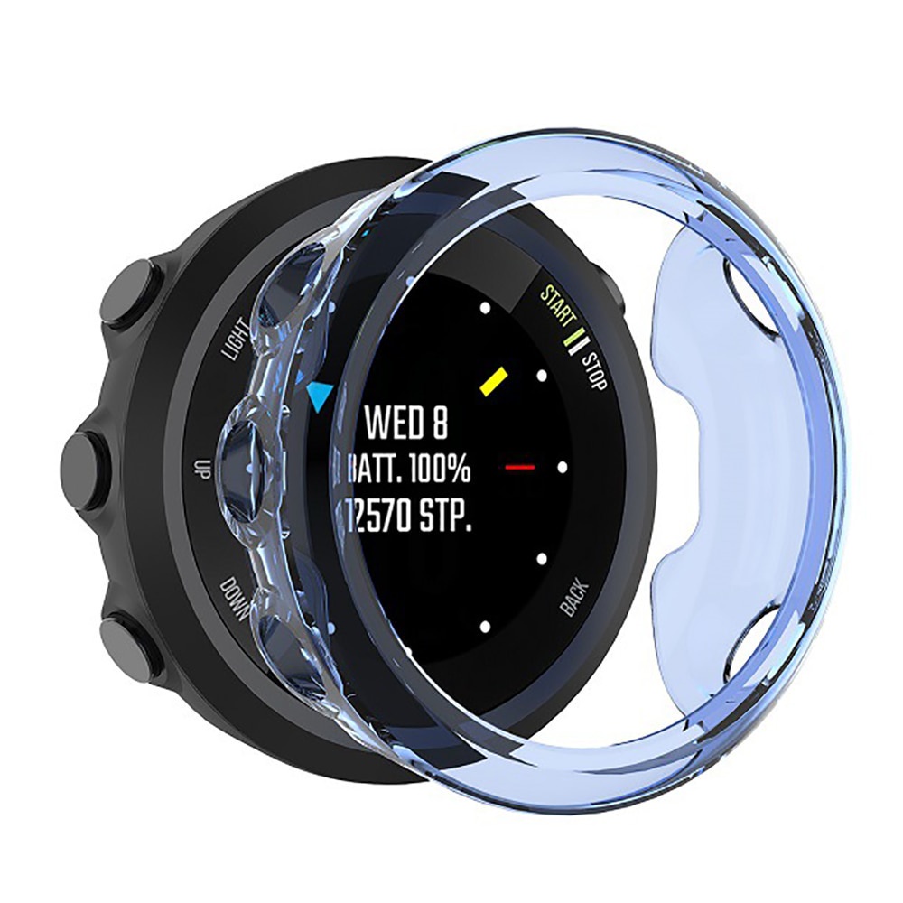 Ốp bảo vệ bằng tpu mềm + kính cường lực cho đồng hồ thông minh Garmin Forerunner 45 2 + 1