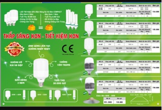 Bóng đèn LED MPE 3w đến 80w