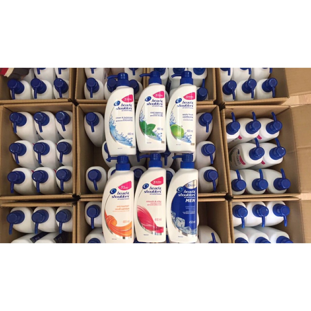 Dầu gội Head&amp;Shoulder Thái Lan 480ml