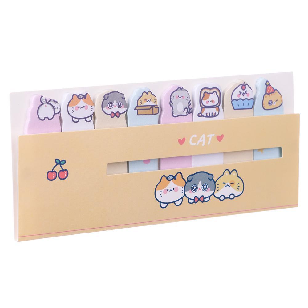 CHOOKEY Bộ 15 Giấy Ghi Chú Họa Tiết Hoạt Hình Đáng Yêu