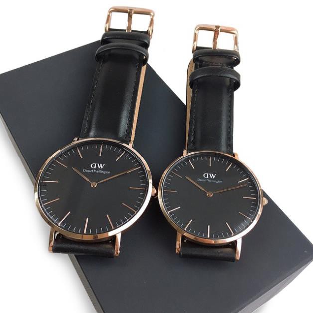 Đồng hồ nam nữ Daniel Wellington Classic Black Sheffield size 36mm và 40mm - DW VIỆT NAM