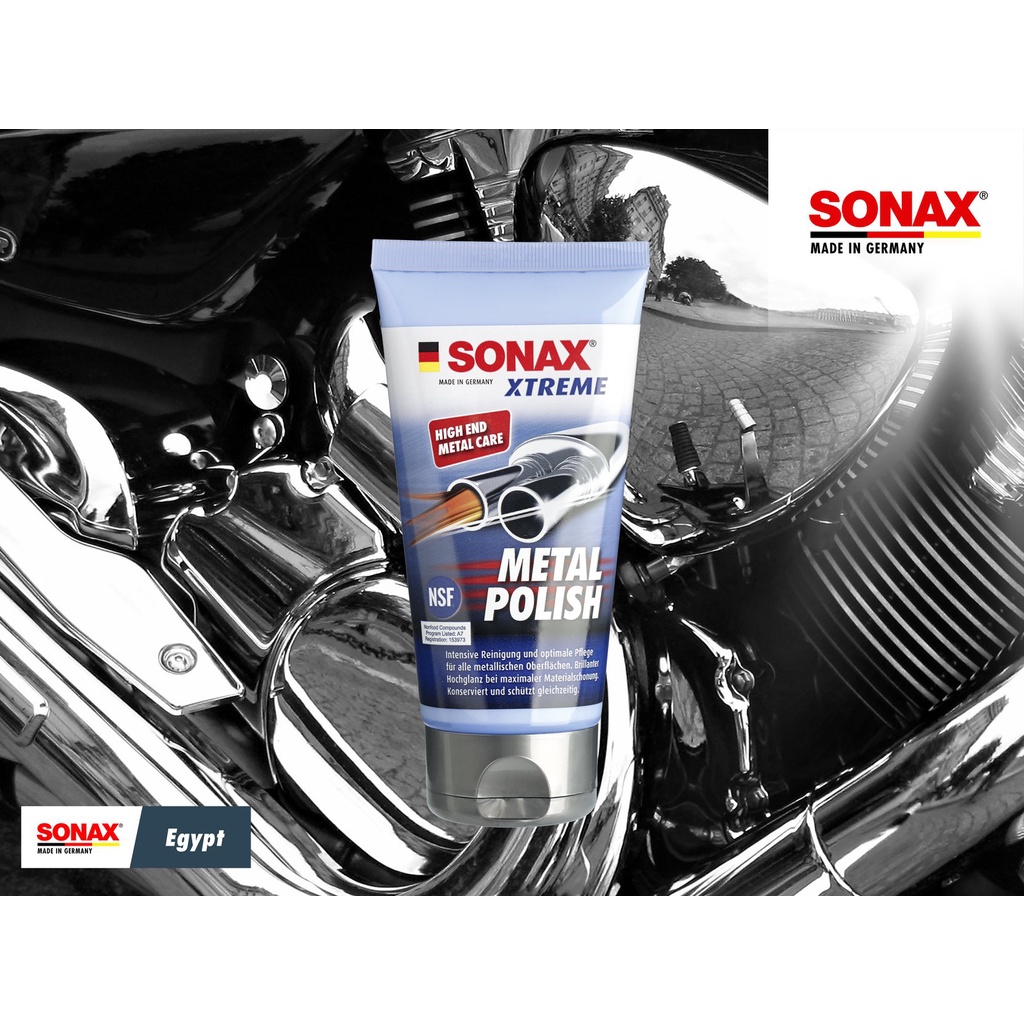 Đánh Bóng Kim Loại Sonax Metal Polish 150ml