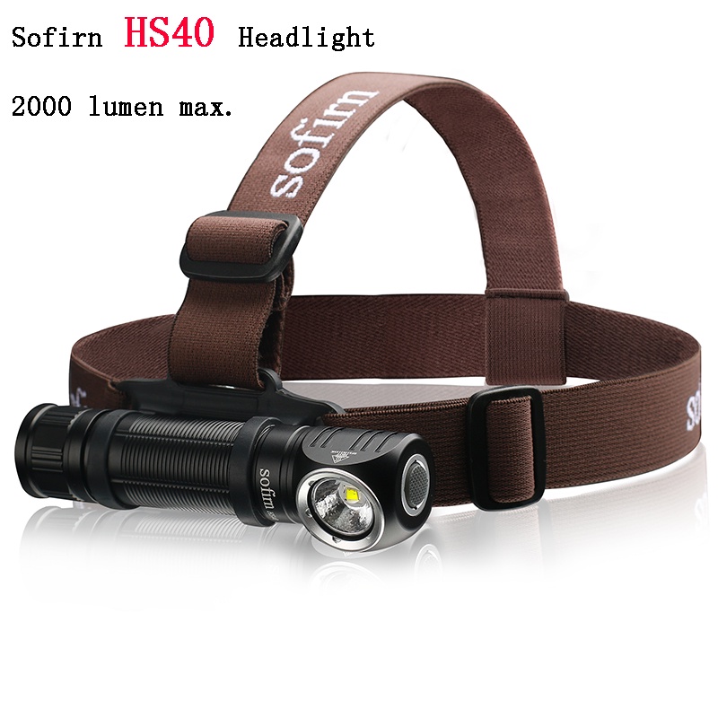 Đèn pin đeo đầu HS40 với 9 chế độ sáng 2000 lumens tiện dụng