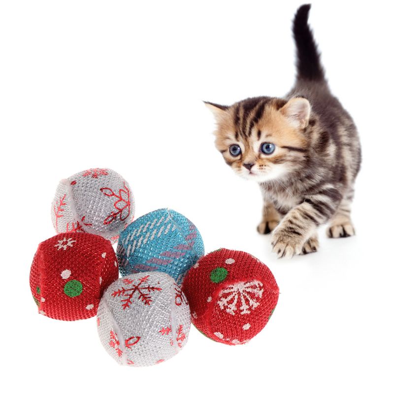 Bộ 5 Đồ Chơi Cho Mèo Cưng Gặm Xinh Xắn
