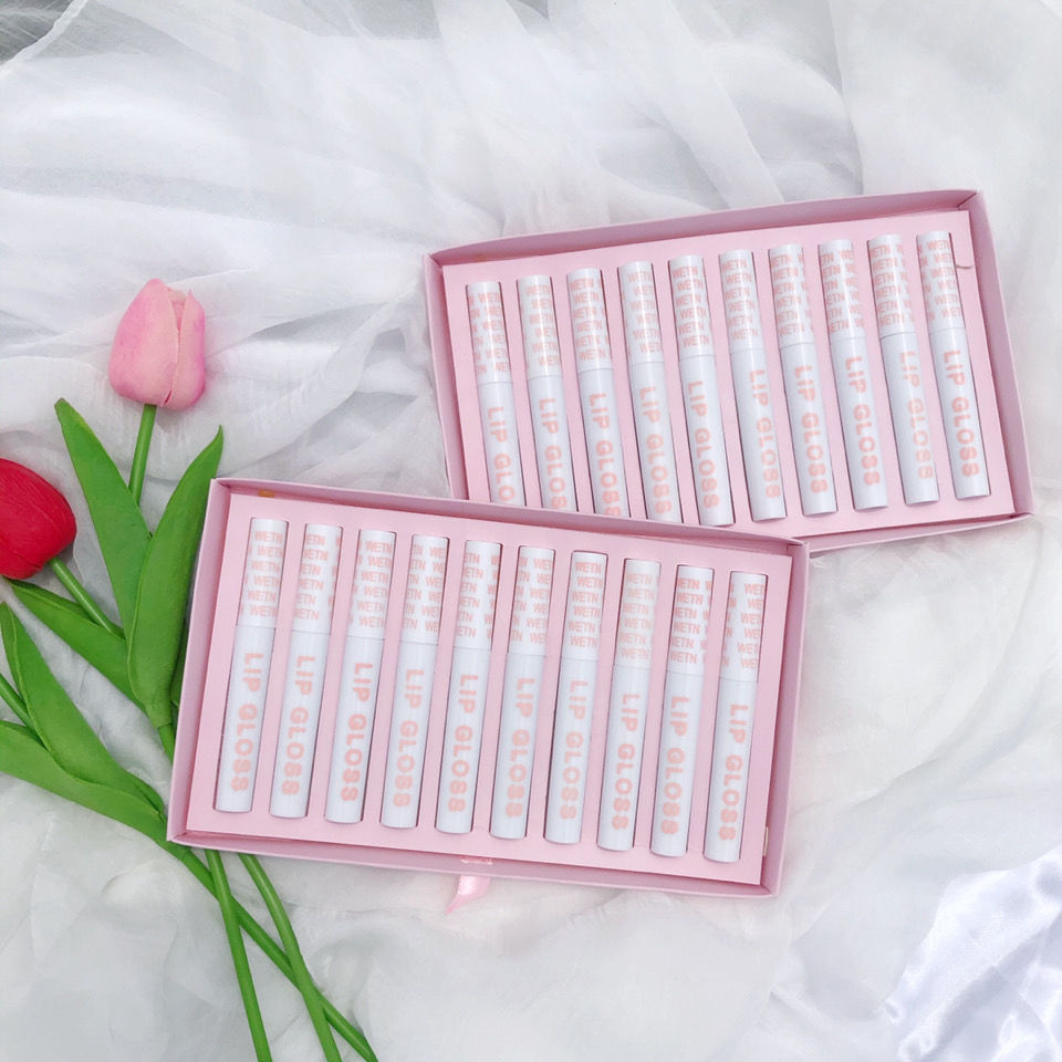 【Set 10 Cây】Son Kem Lì Son Môi Lấp Lánh Sáng Bóng | BigBuy360 - bigbuy360.vn