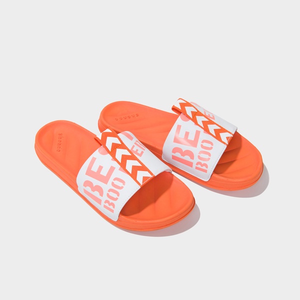 (Chính hãng) SHONDO | Dép Shondo Trendy II dù sọc mũi tên cam TRE8201