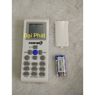Điều khiển Máy Lạnh Asanzo ( Dòng Mới)