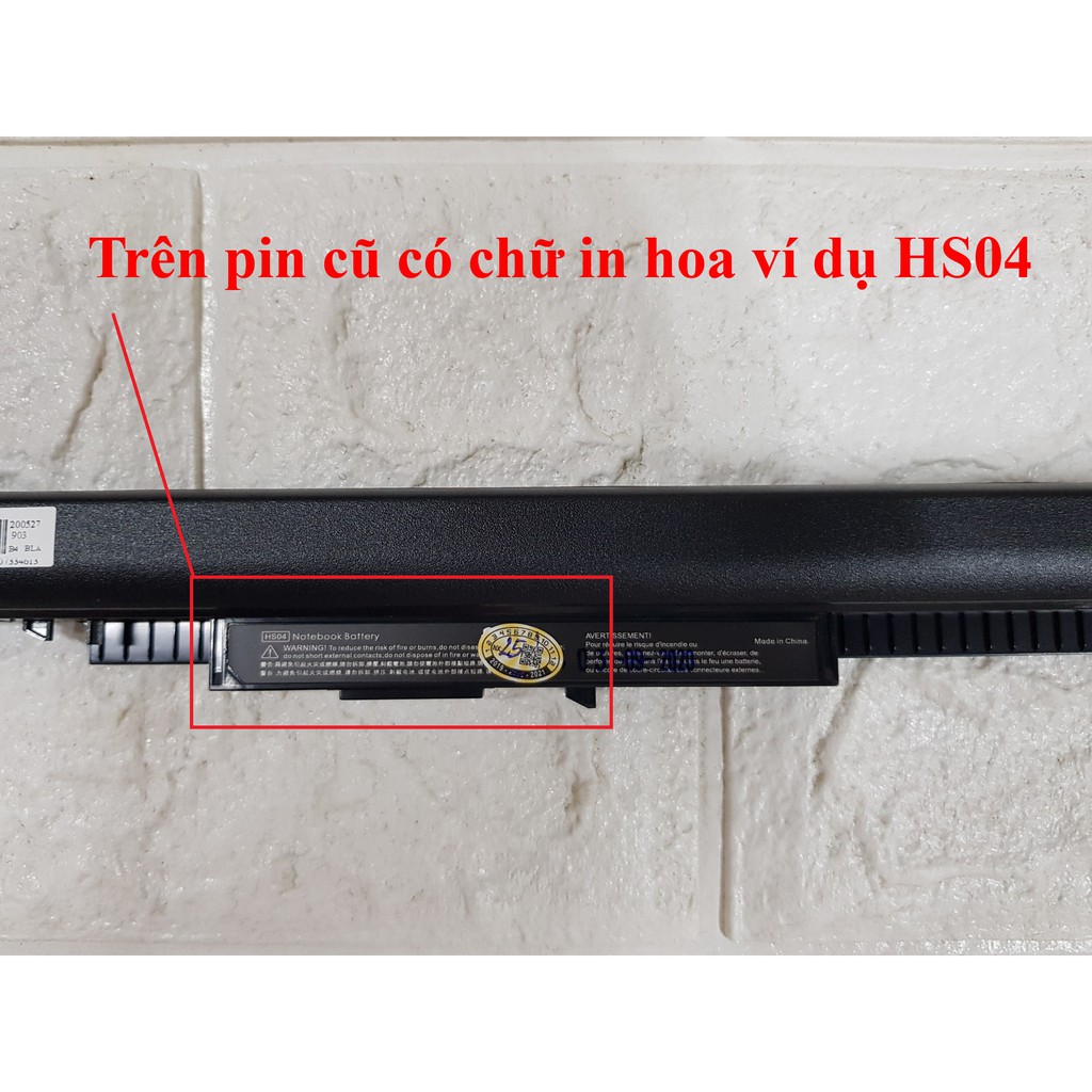 Pin Laptop HP 14ac 15ac 15ay HS04 HS03 HSTNN-LB6V HSTNN-LB6U - Nhập Khẩu