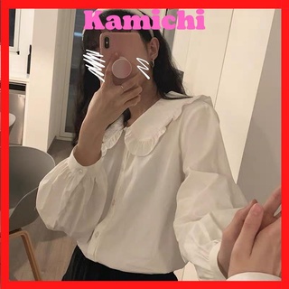 Áo Sơ Mi nữ cổ sen m112 kamichi