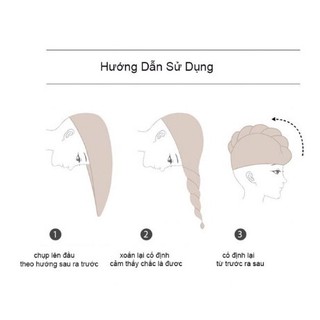 Combo 4 Khăn Trùm Đầu Làm Khô Tóc Tiện Ích Cho Cả Gia Đình