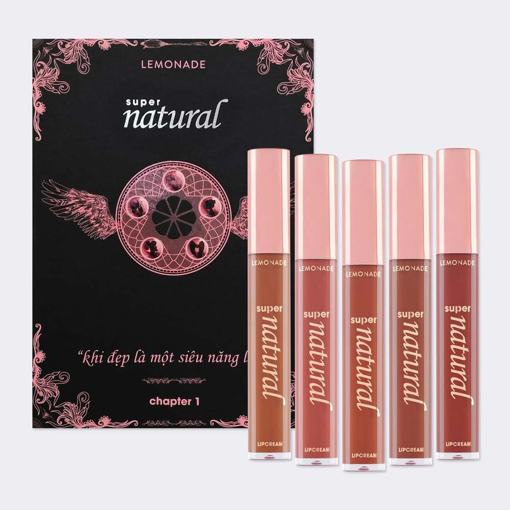 Son Kem Lì Lemonade Màu Đỏ Đất 05 Hot As Fire 5g SuperNatural Matte Lipcream #05 Hot As Fire