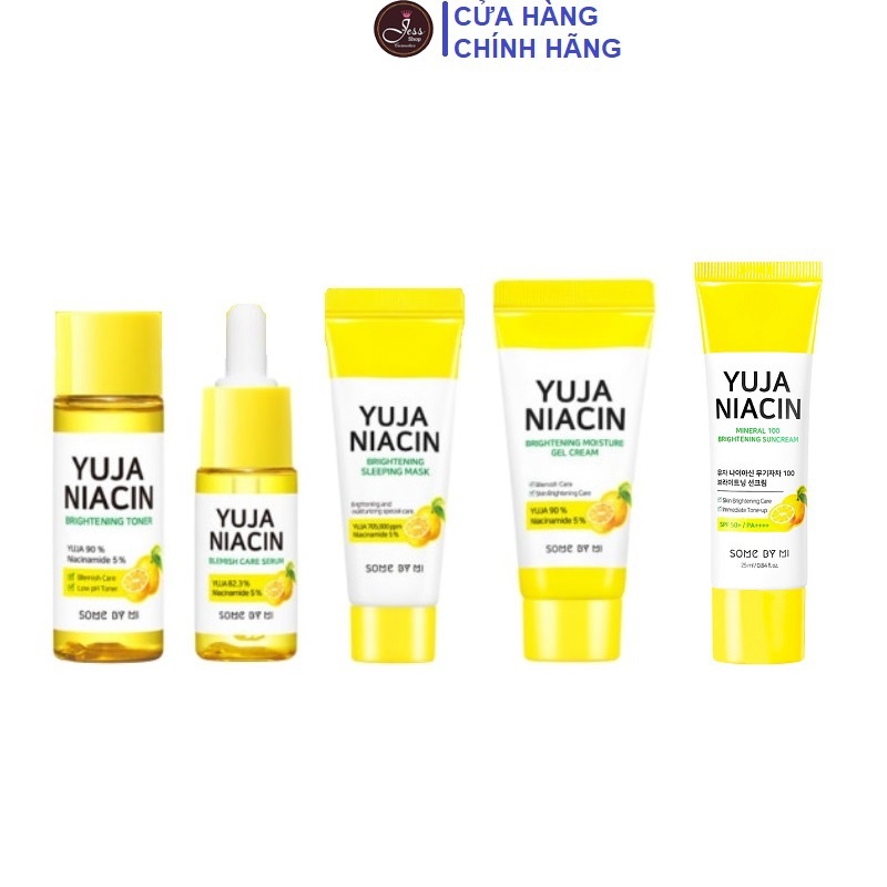 [Tách Lẻ]Bộ Sản Phẩm Dưỡng Da Some By Mi Yuja Niacin 30 Days Brightening Starter Kit