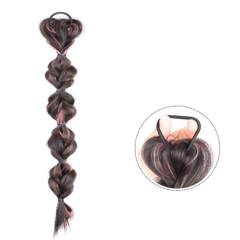 Tép Tóc Giả Kiểu Thắt Bím Thời Trang Cho Nữ