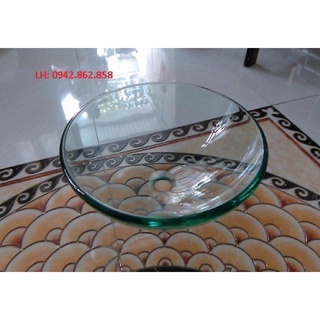 Chậu rửa lavabo thuỷ tinh hopu-475