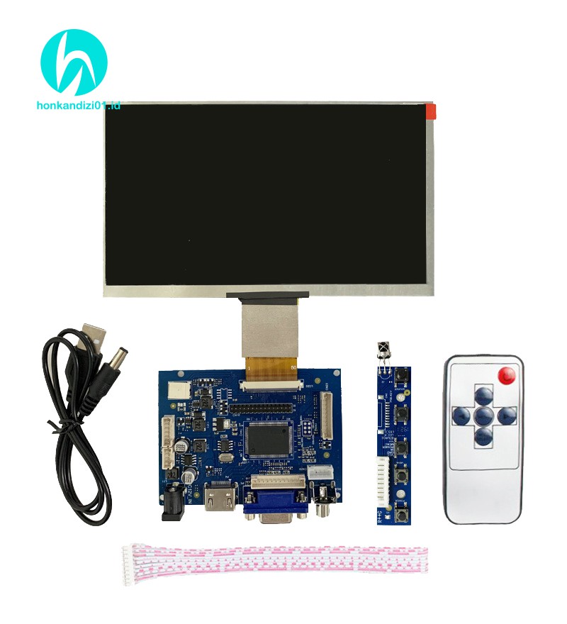 Bảng Mạch Điều Khiển Hdmi / Vga / Av + Màn Hình Hiển Thị Cho Android Pi N2Vn