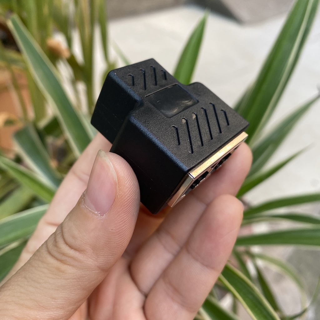Giá siêu rẻ Đầu chia chuyển đổi 1 cổng RJ45 sang 2 cổng RJ45 cho cáp mạng LAN Ethernet
