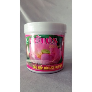 (QUÀ TẶNG )Dầu hấp tóc Hoa sen 500 ml hủ
