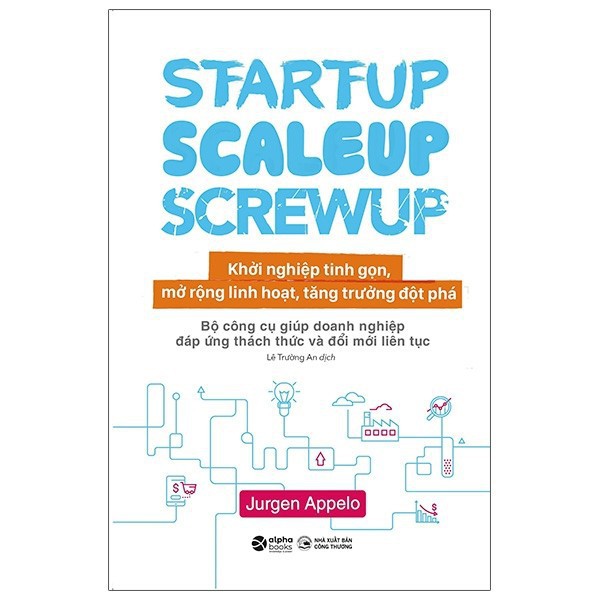 Sách Alphabooks - Khởi Nghiệp Tinh Gọn - Startup, Scaleup, Screwup [AlphaBooks]