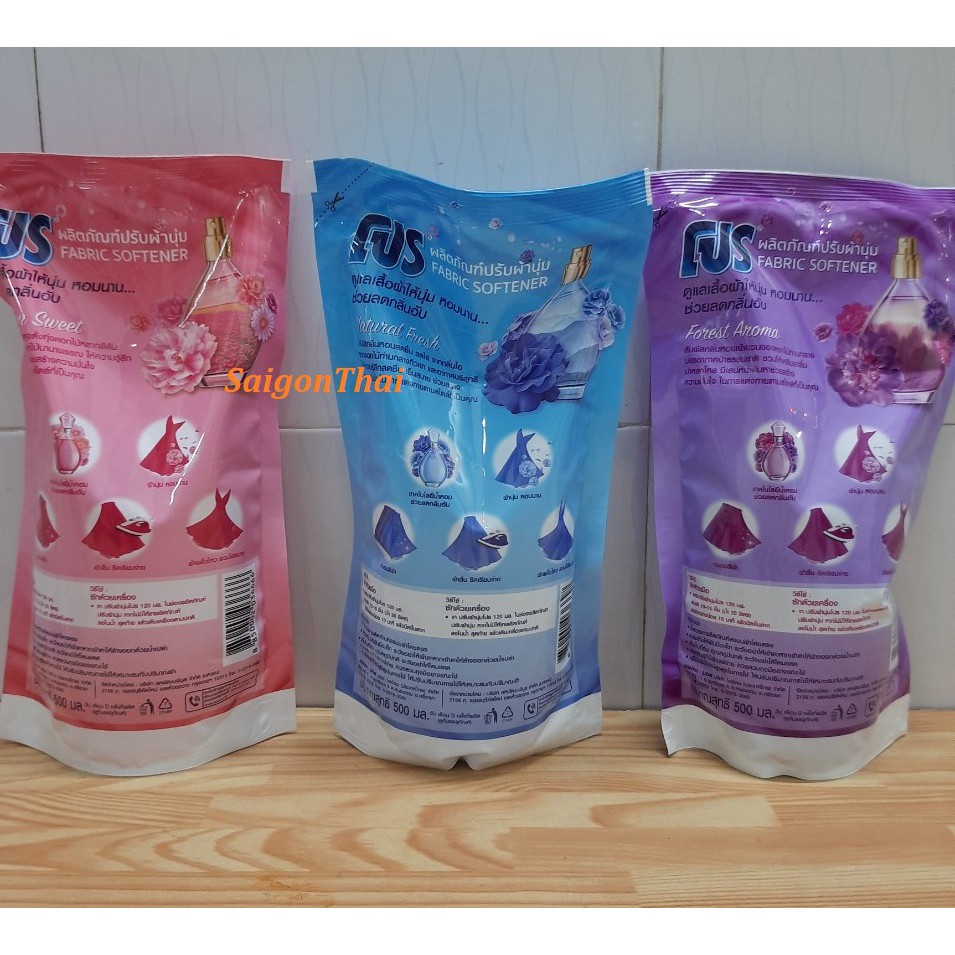 Túi nước xã vải FUS - PRO 500ml - Thái Lan