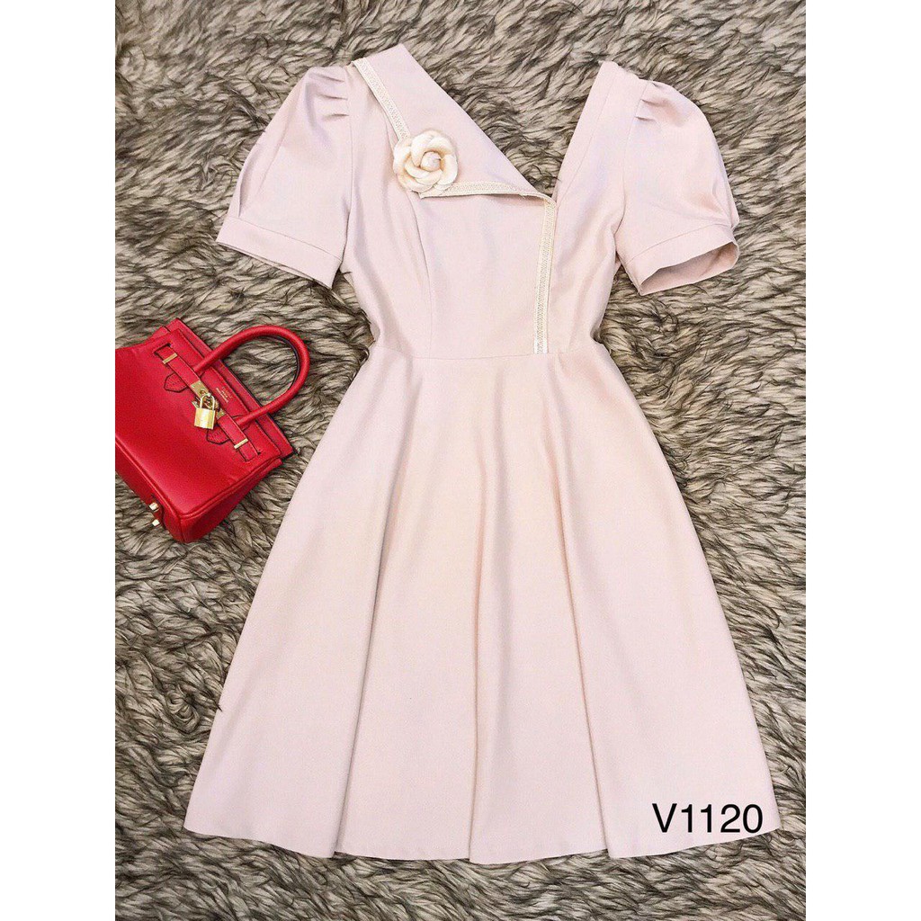 [ xả kho ] MiD Đầm dự tiệc thanh lịch quý phái V1120 Mie Design ( kèm ảnh shop chụp )