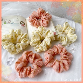 Dây buộc tóc/ Scrunchies hoa đũi