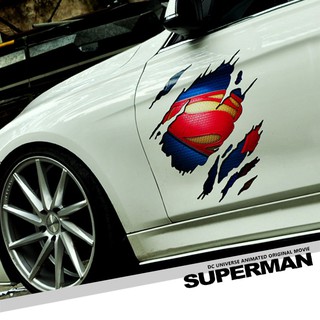 Miếng dán trang trí xe hơi hình logo SUPERMAN