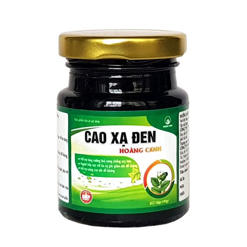 Cao xạ đen Hoàng Canh - Hỗ trợ tăng cường khả năng chống oxy hoá, giúp giải độc gan (100g)