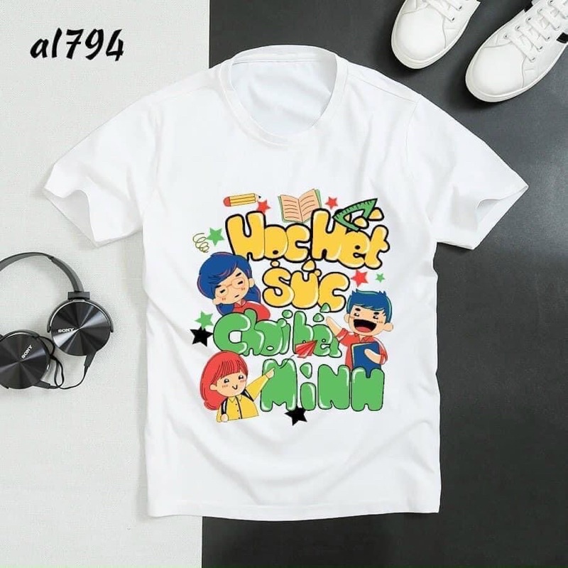 Áo đồng phục lớp in may theo yêu cầu cho học sinh mẫu giáo , cấp 1, cấp 2, cấp 3 mẫu đa dạng đủ size