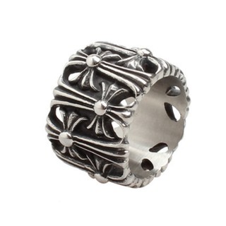 Nhẫn kiểu dáng Chrome Heart đẹp Big Bang