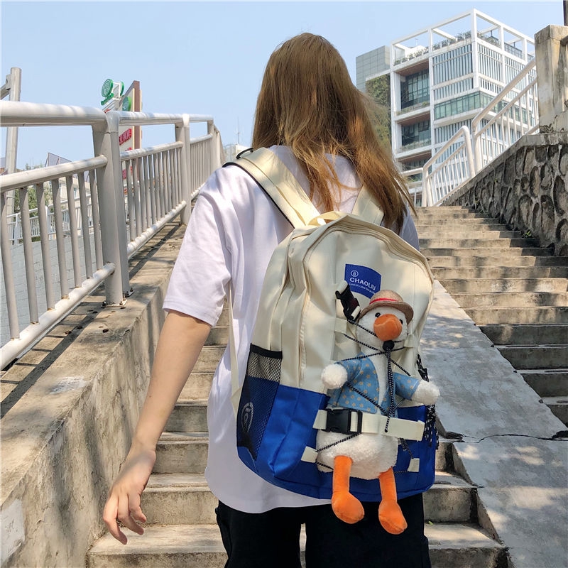 Balo Du Lịch Cỡ Lớn Phong Cách Harajuku Đường Phố 23b40