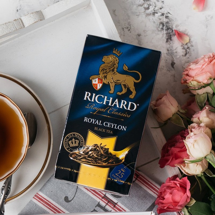 Trà Richard Túi Lọc Royal Ceylon - Trà Đen - Trà Đen Hoàng Gia Anh 50g (25 túi) | BigBuy360 - bigbuy360.vn