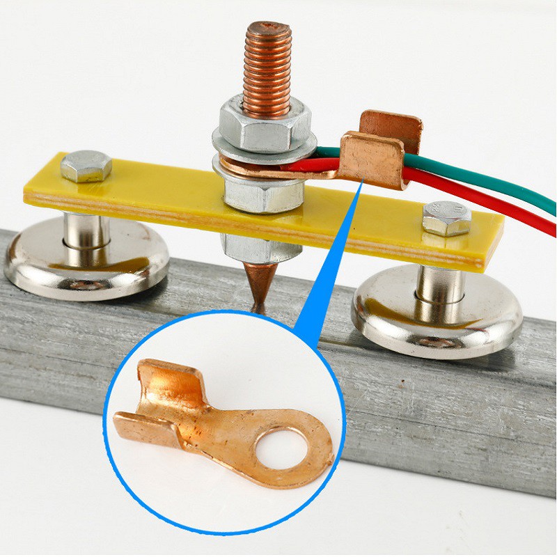 Kẹp mát nam châm lực hút mạnh dễ dàng sử dụng, kẹp mát hàn nối đất dụng cụ hỗ trợ hàn chuyên dụng