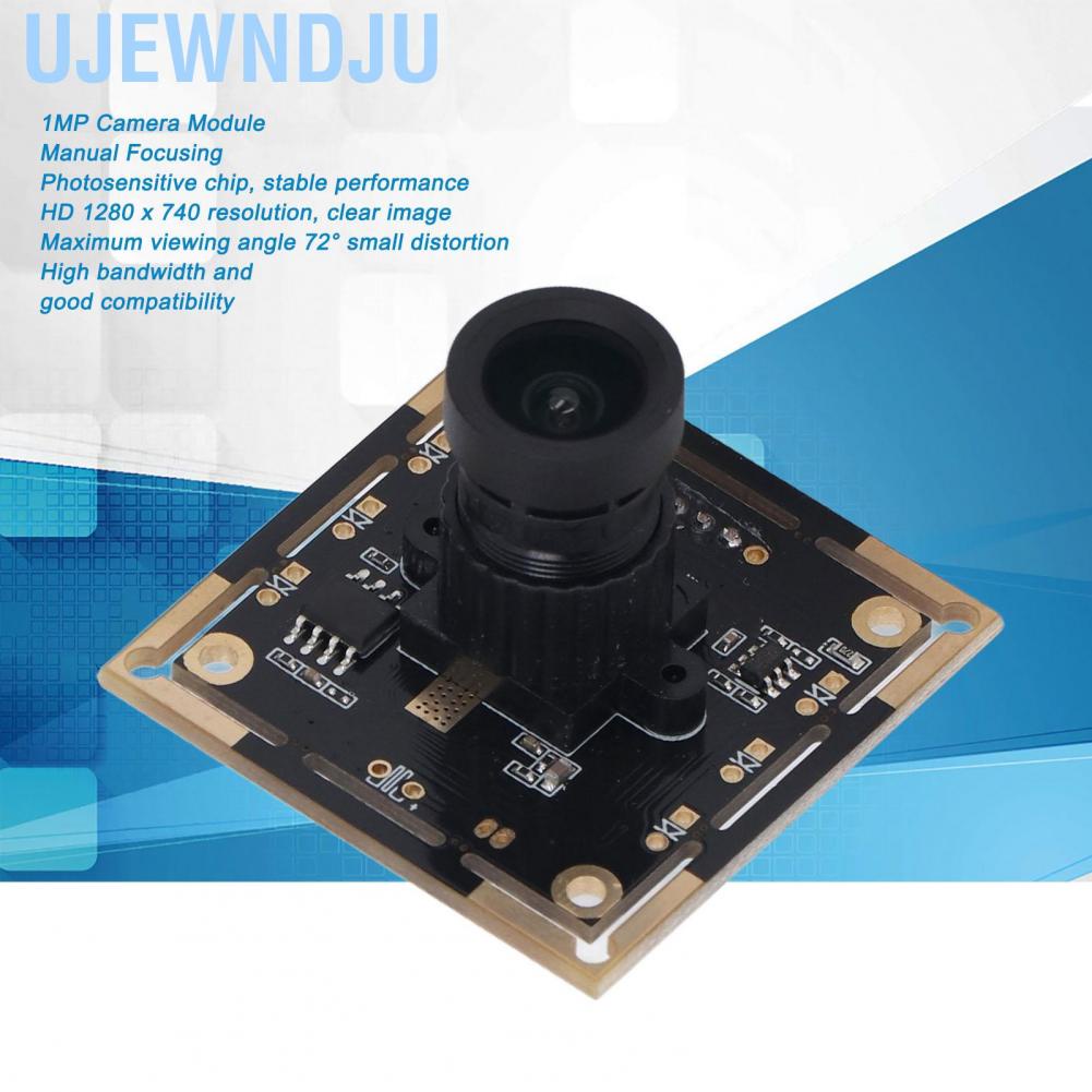 Mô đun máy ảnh nhúng 1MP bản mạch tính lấy nét thủ công 72 độ méo nhỏ