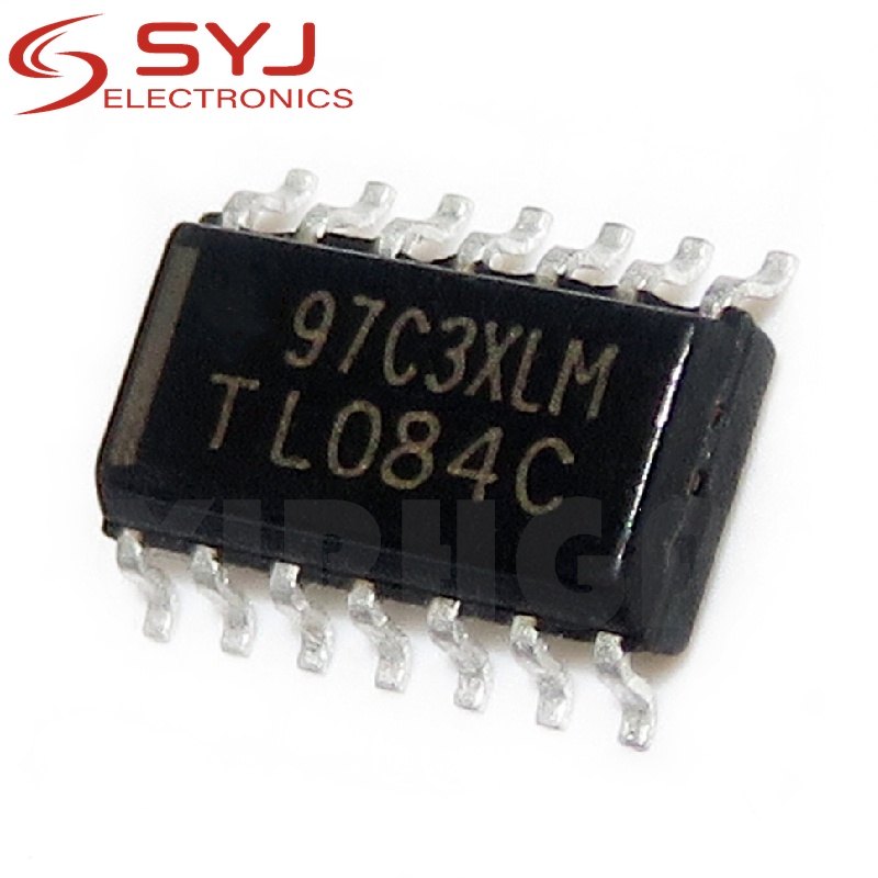 Set 10 Linh Kiện Điện Tử Tl084Cdr Tl084C Tl084 Smd Sop-14 Tiện Dụng