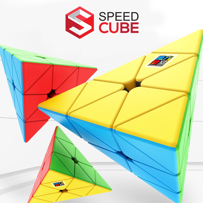 Rubik Pyraminx Stickerless MoYu MeiLong Pyramix, Rubik Tam Giác Moyu Chính Hãng - Shop Speed Cube