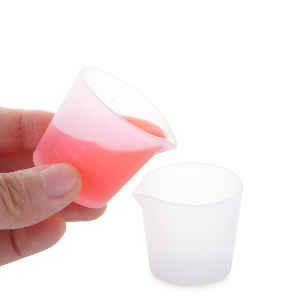 Bộ 1 / 3 Cốc Đo Lường Bằng Silicon Mềm Chống Dính 30ml|Khuôn Làm Đồ Trang Sức Bằng Nhựa Resin