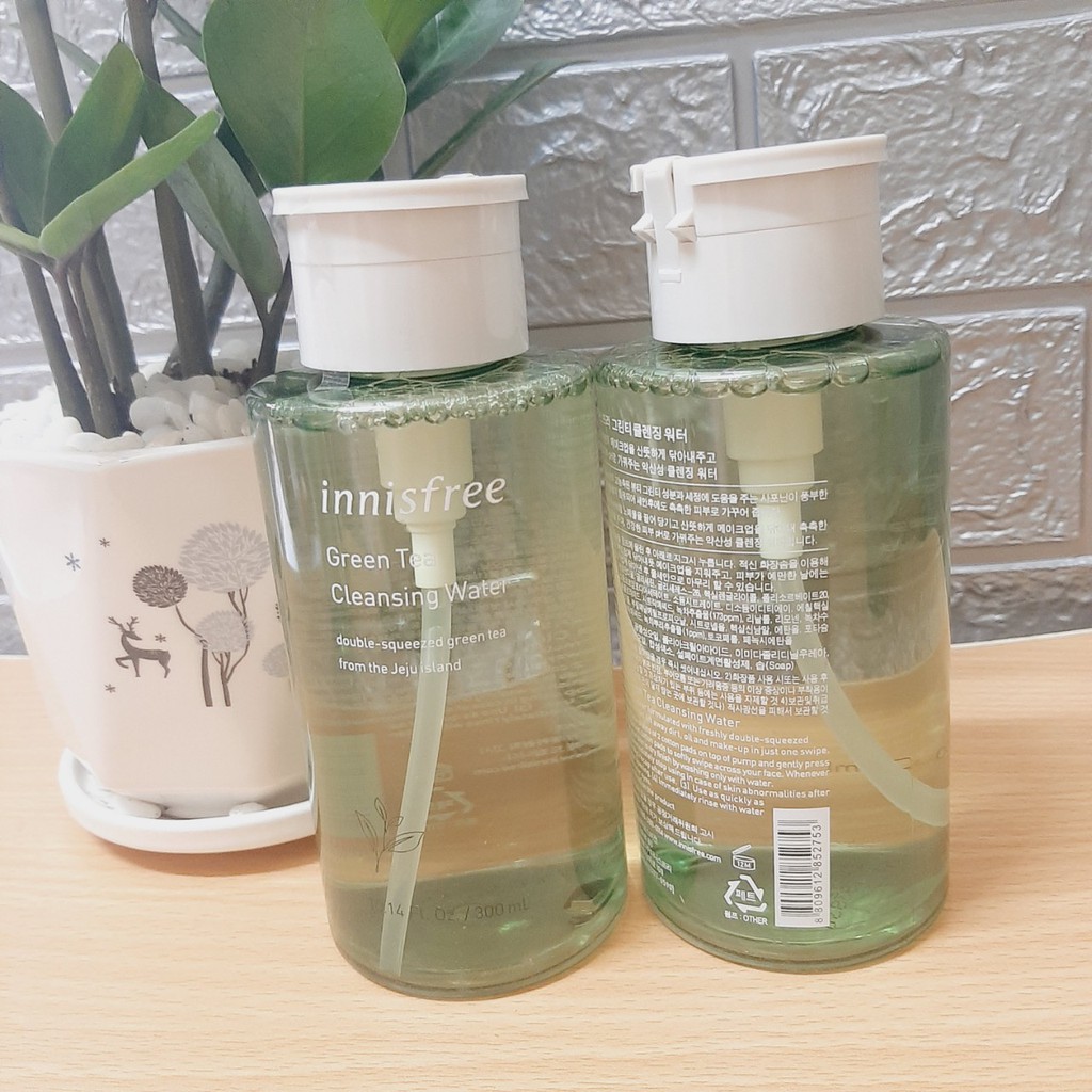 Nước tẩy trang trà xanh innisfree Green Tea Cleansing Water 300ml