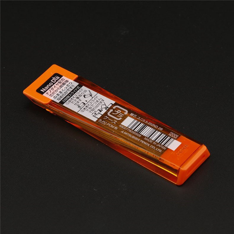 Ngòi Bút Chì Kim UNI Nano Dia Pencil Lead - 0.5mm - Độ đậm 2B