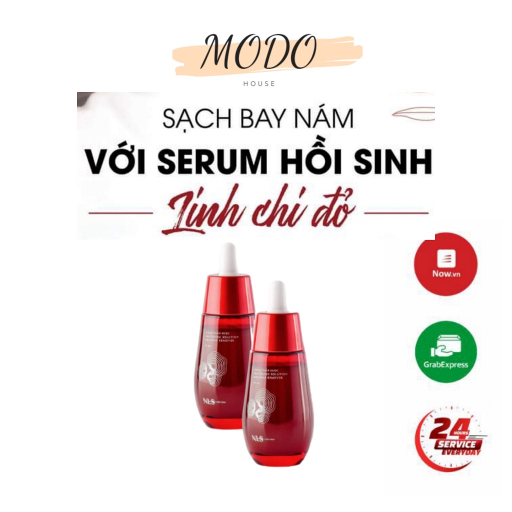 NGỌC LINH SÂM - SERUM HỒI SINH LINH CHI ĐỎ KHÔNG CÒN NÁM - TÀN NHANG - MỤN